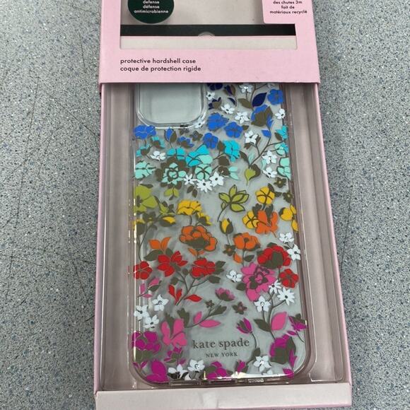 Kate Spade New York Apple iPhone 14 Plus Protective Hardshell Case - Flowerbed - Picture 2 of 2